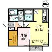 ポワロ Ⅲの間取り画像