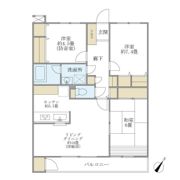 経堂ヒルズの間取り画像
