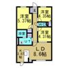 すまいる共和西の間取り画像