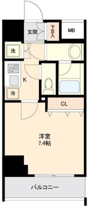 リテラス大島の間取り画像