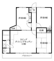 グリーンハイツ東長戸の間取り画像