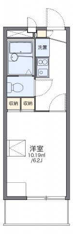 レオパレスミヤⅡの間取り画像