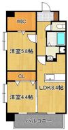 ザ・レジデンス香春口三萩野駅前の間取り画像