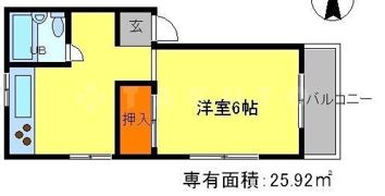 レオンコートⅡの間取り画像