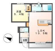 サニーサイドAの間取り画像