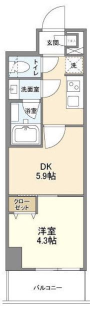 リテラス三ノ輪の間取り画像