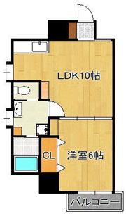 コートハウス中島通りの間取り画像