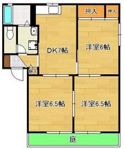 セゾン則松I A棟の間取り画像