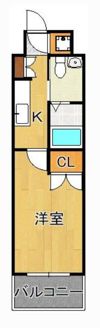 No.65 クロッシングタワーORIENT BLD.の間取り画像
