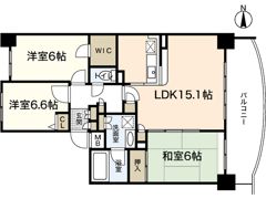 プルミエールA．CITYの間取り画像