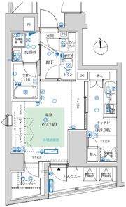 フェルクルール秋葉原の間取り画像
