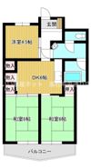港マンションの間取り画像