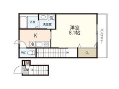 FORTUNA法界院の間取り画像