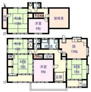 福田戸建の間取り画像