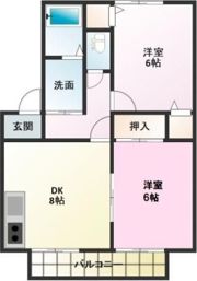 サンパティークIの間取り画像