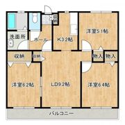 メゾンベールの間取り画像