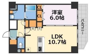 アドバンス大阪城レガーレの間取り画像