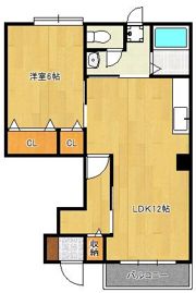 エスポワール新町の間取り画像