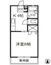 エスポワール都Ⅱの間取り画像