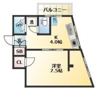 べるべーる高石神の間取り画像
