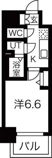 メイクスWアート今池Ⅲの間取り画像
