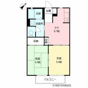レジデンスMの間取り画像