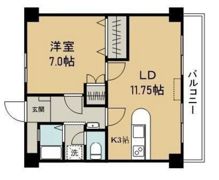 メゾンコンフォートの間取り画像
