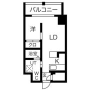 アイボリーポワント難波WESTの間取り画像
