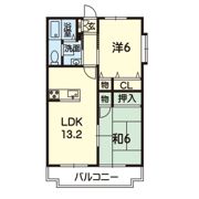 古城マンションの間取り画像