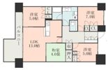 グランドオーク唐人町通りの間取り画像
