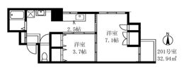 ル・パサージュの間取り画像