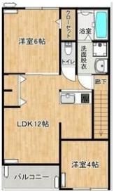 AFC RESIDENCE 馬郡の間取り画像