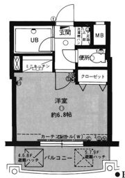 アバンス薬院の間取り画像