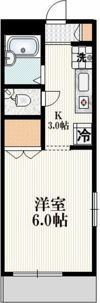 メゾンスズエンの間取り画像