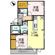 ヴォワラクテメゾン 豊中旭丘の間取り画像