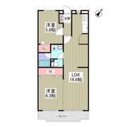 リブレス牛久の間取り画像