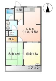 メゾンエクセルⅡの間取り画像