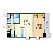 HF福岡レジデンスEASTの間取り画像