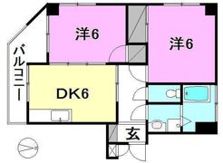 河野マンションの間取り画像