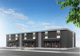 粕屋町仲原3丁目新築アパートの外観画像