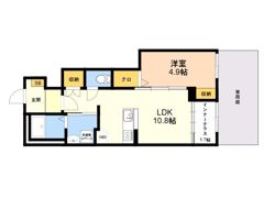 粕屋町仲原3丁目新築アパートの間取り画像