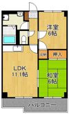 リバティ行橋の間取り画像