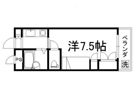セレーネ田辺Ⅲ-Aの間取り画像