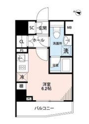 プレール・ドゥーク横濱紅葉坂の間取り画像