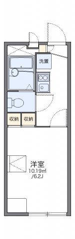 レオパレス修浦Ⅱの間取り画像