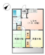 ユーハイム広徳の間取り画像