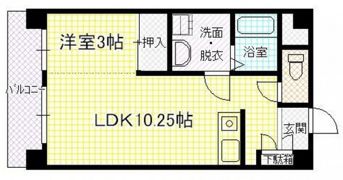 ラフィネDANの間取り画像