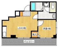 マキシム中津口の間取り画像