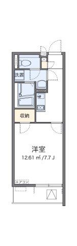 クレイノLITTLE WINGの間取り画像