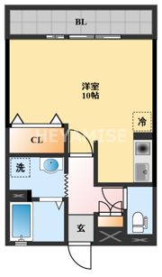 ベイサージュ富の原 B棟の間取り画像
